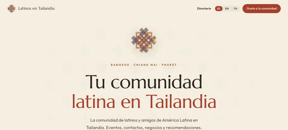Latinos en Tailandia homepage